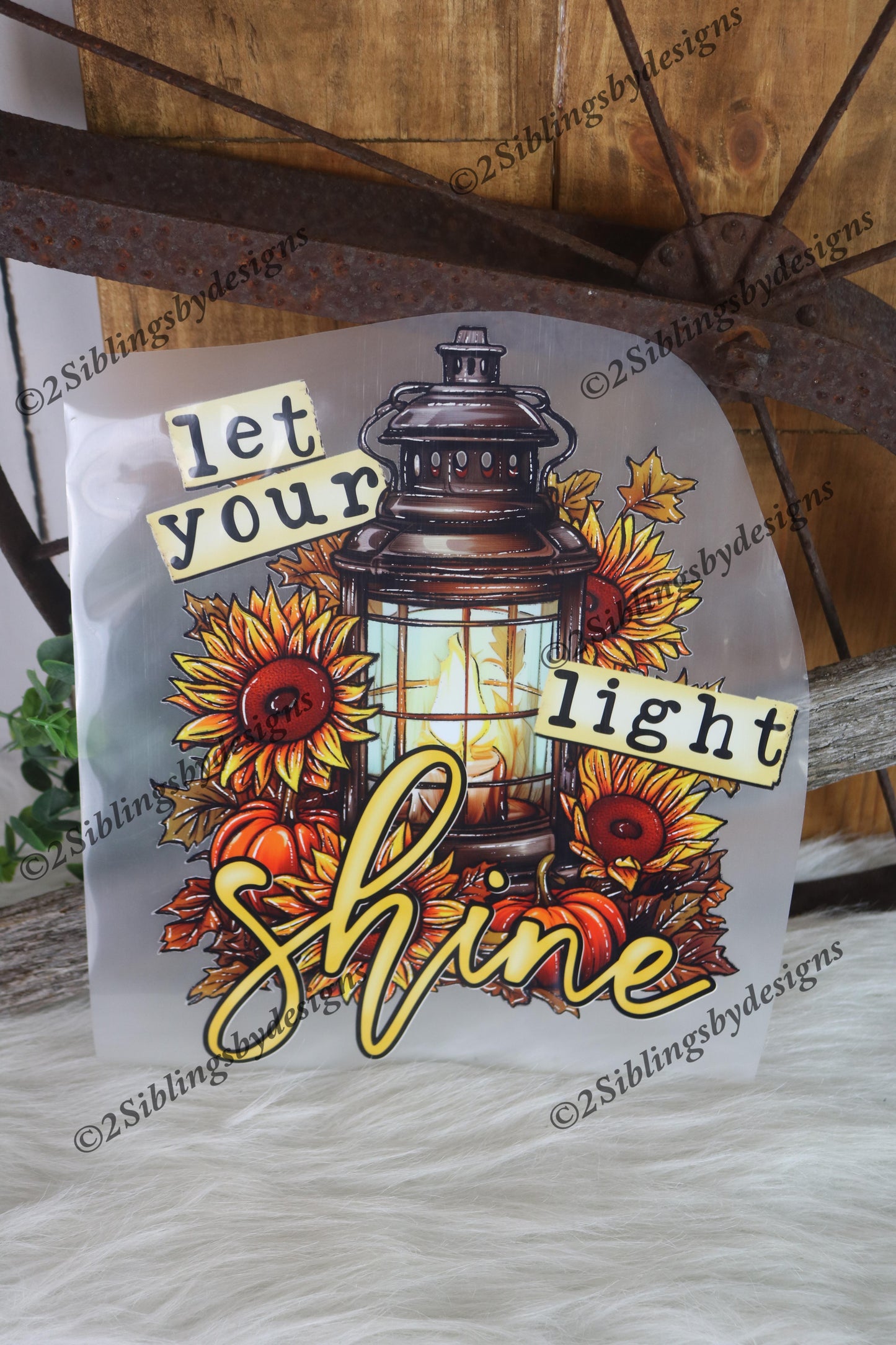 Let Your Light Shine DTF