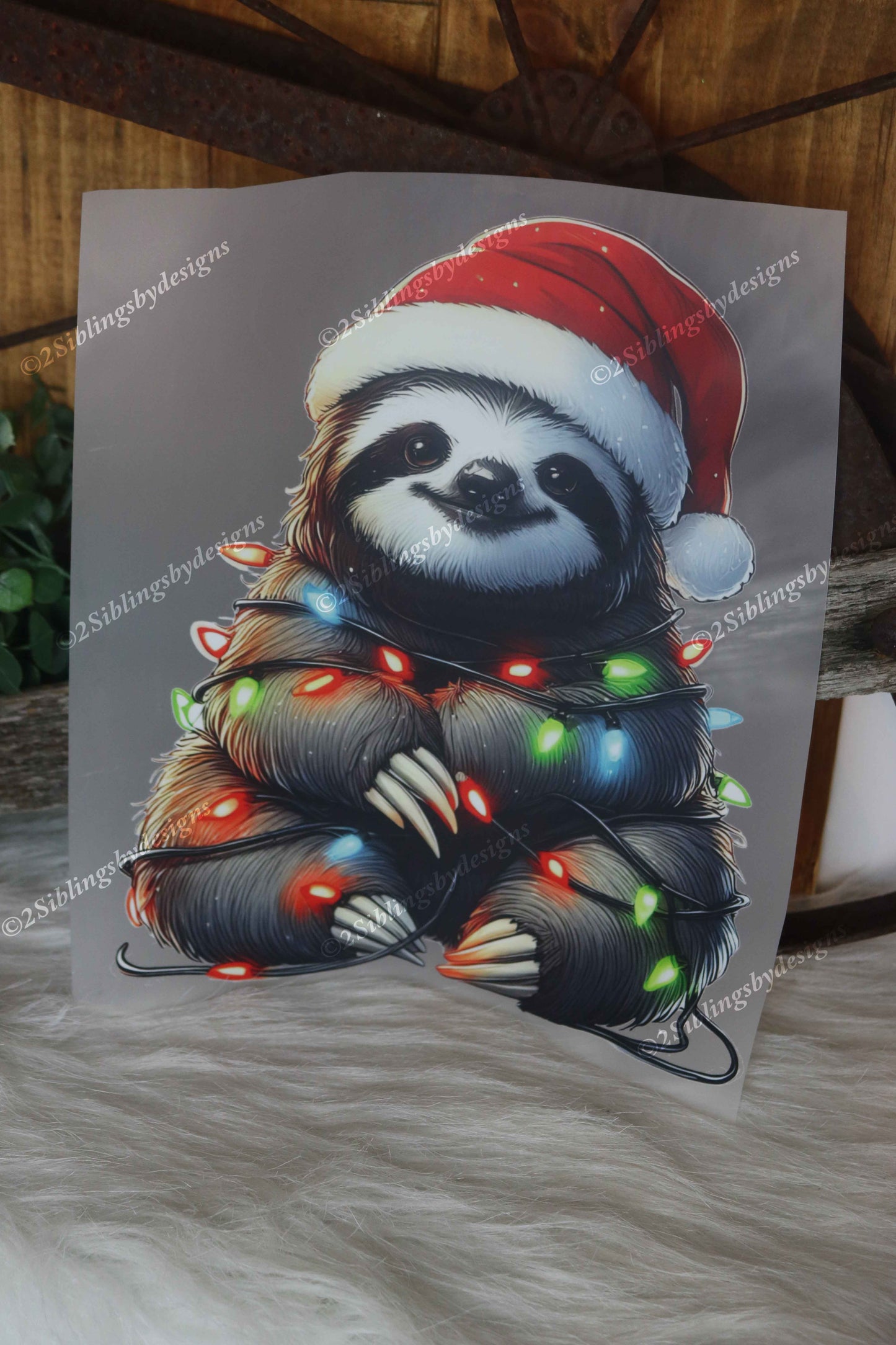 Christmas Sloth