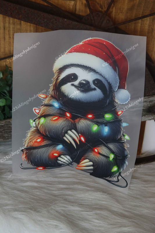 Christmas Sloth