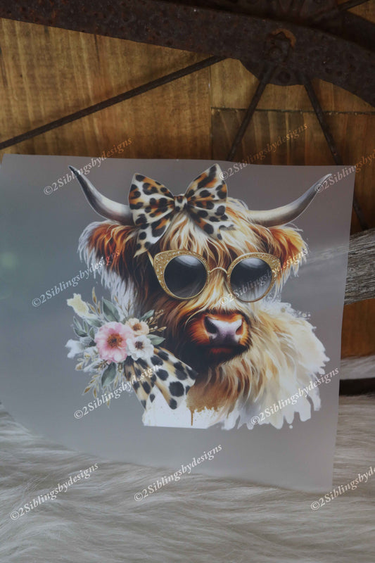 Beige Highland Cow 2