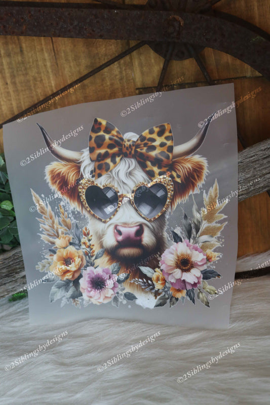 Beige Highland cow 4