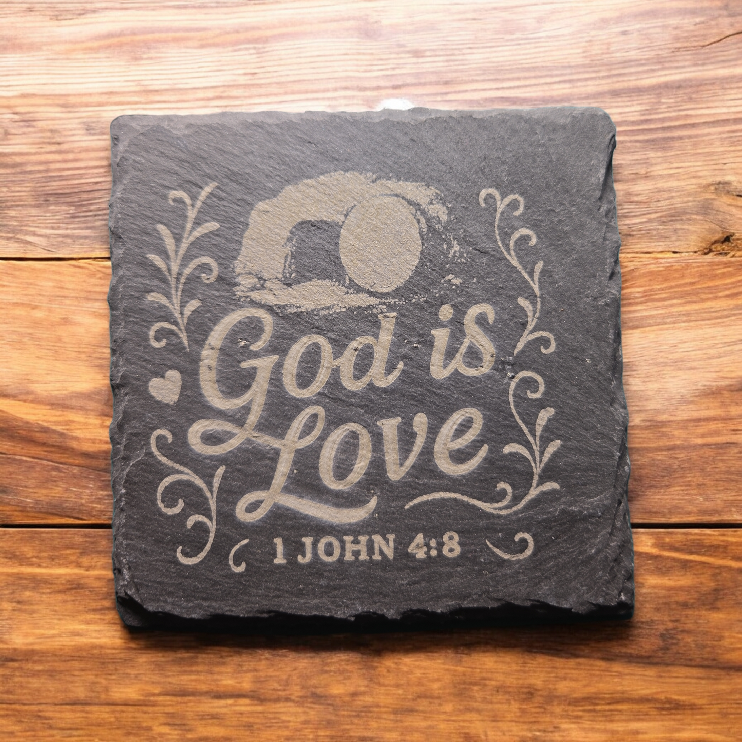 Bible verses slate Coasters