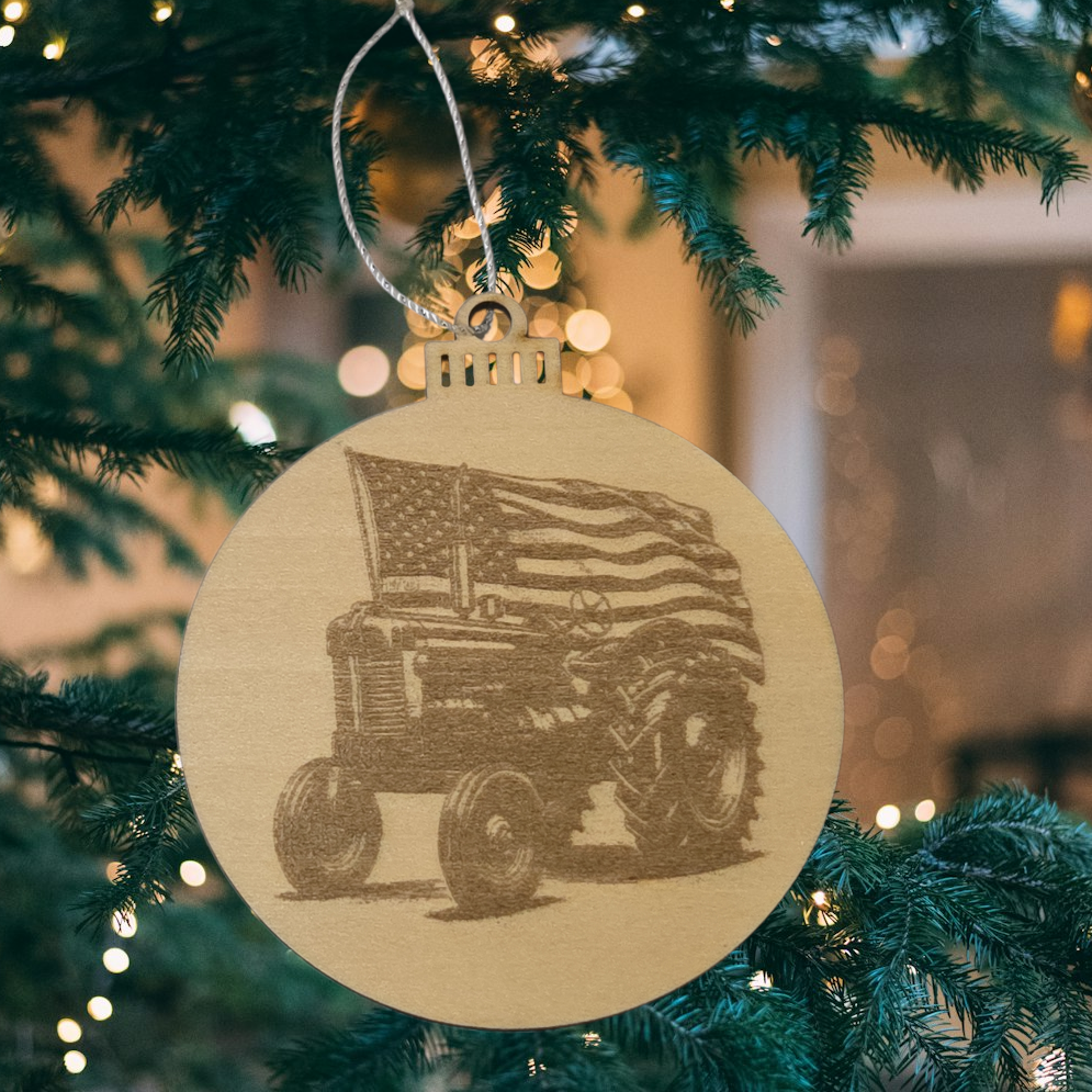 Christmas Tractor