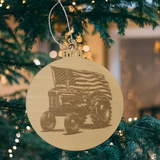 Christmas Tractor
